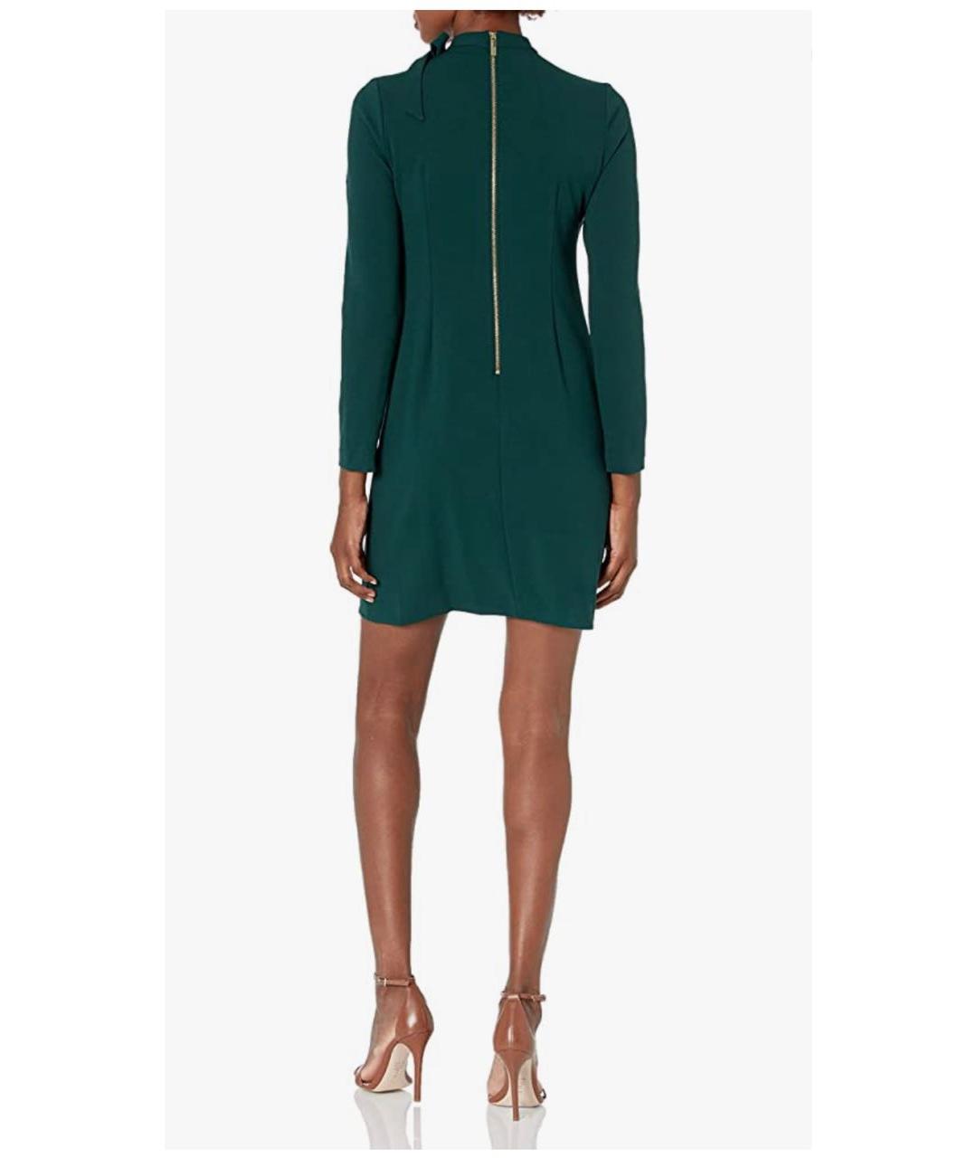 CALVIN KLEIN Зеленые повседневное платье, фото 3