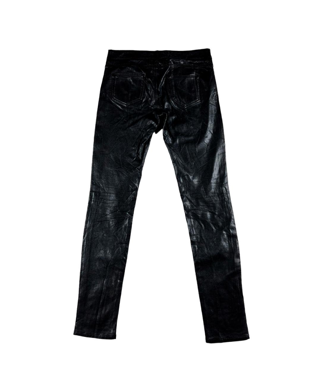 SAINT LAURENT Черные брюки узкие, фото 3