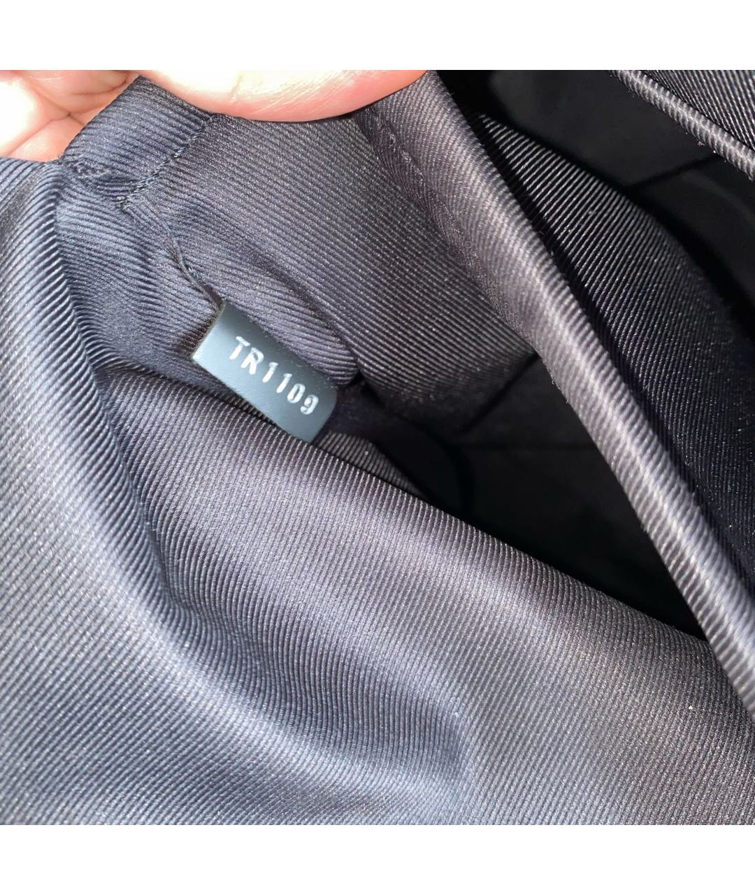 LOUIS VUITTON PRE-OWNED Черный рюкзак из искусственной кожи, фото 6