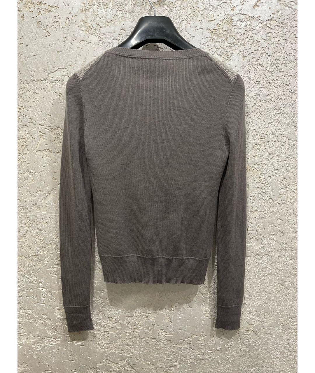 LOUIS VUITTON Серый кашемировый джемпер / свитер, фото 6