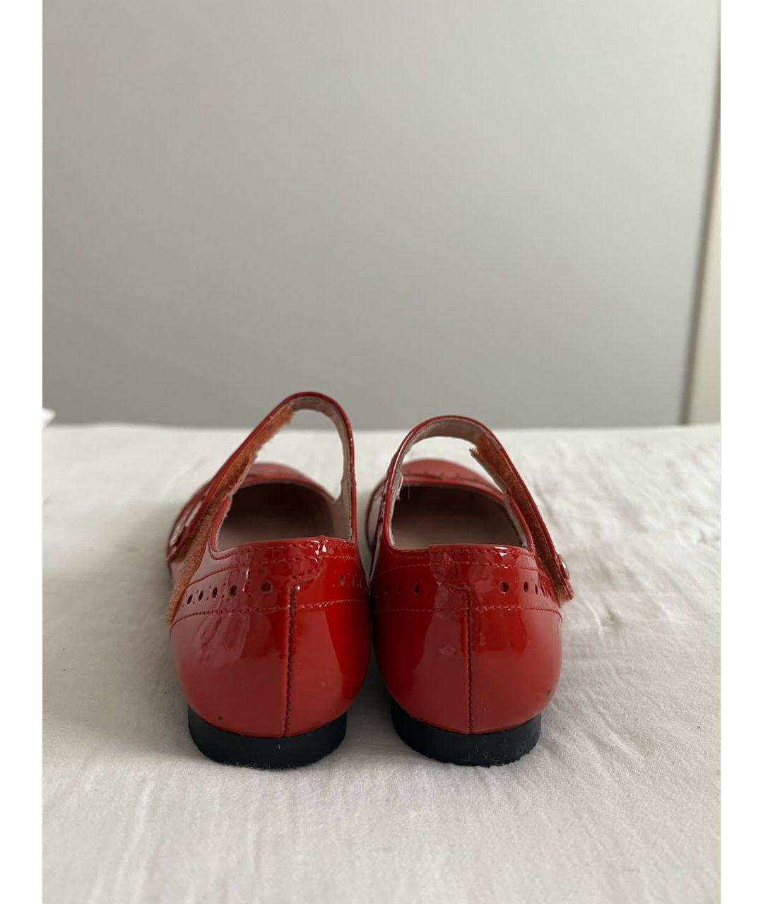 JACADI Красные туфли из лакированной кожи, фото 2
