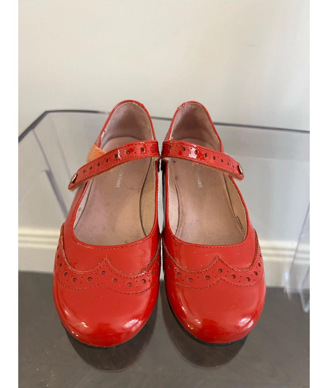 JACADI Красные туфли из лакированной кожи, фото 3