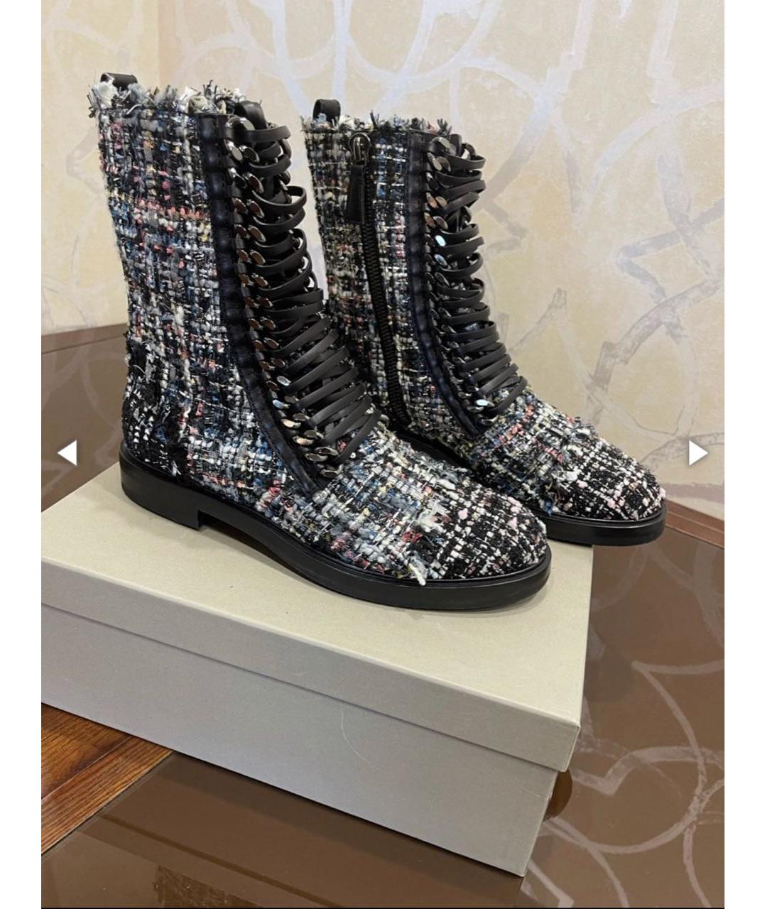 CASADEI Мульти кожаные ботинки, фото 7