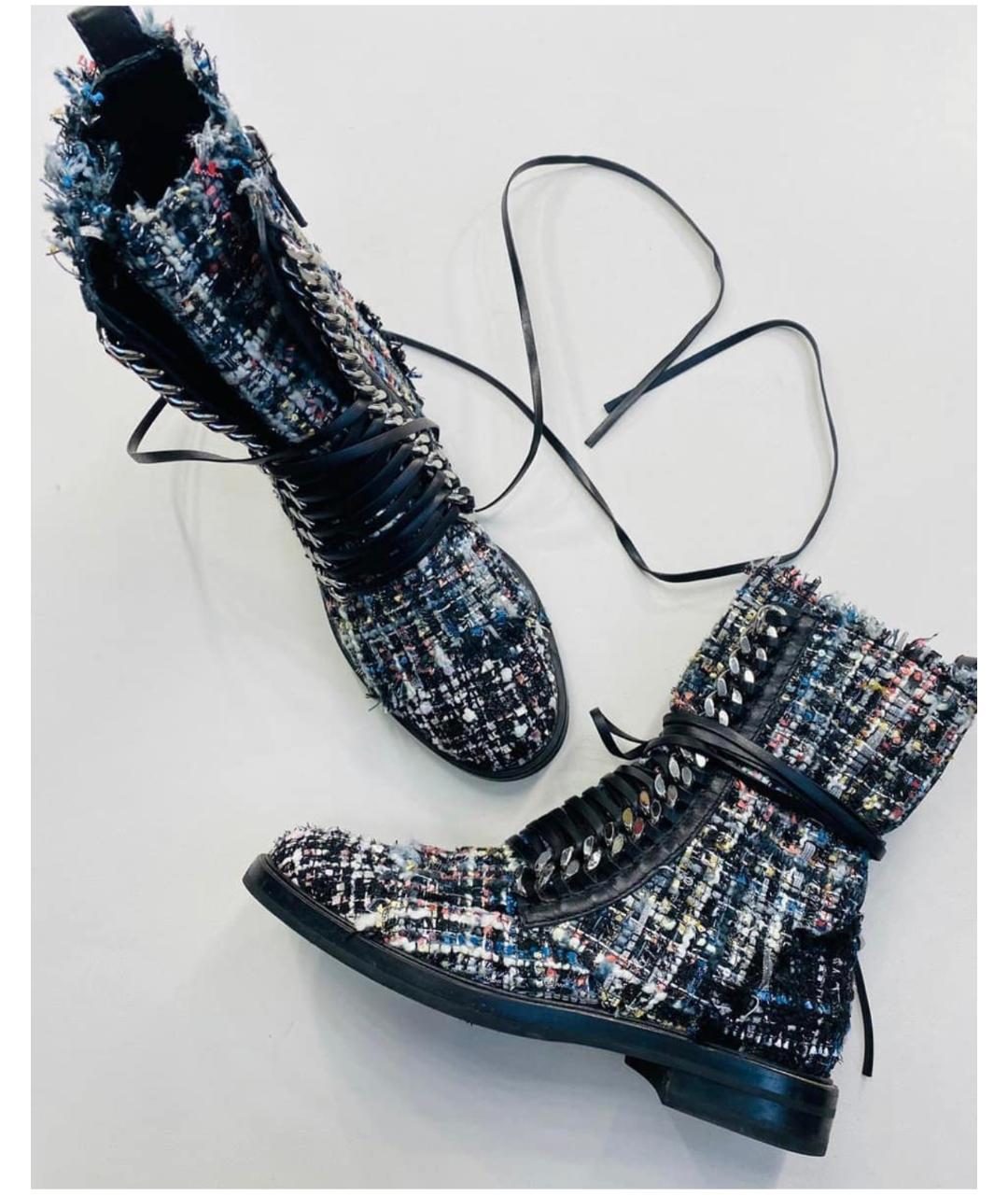 CASADEI Мульти кожаные ботинки, фото 4