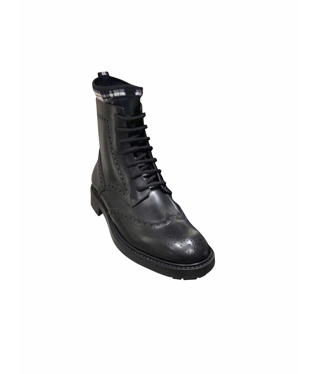 CHRISTIAN DIOR PRE-OWNED Черные ботинки из лакированной кожи, фото 1