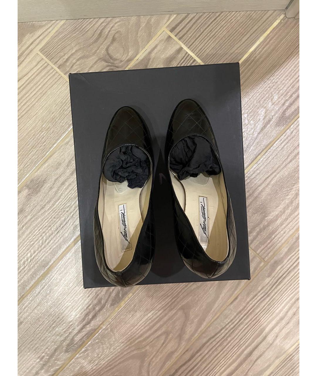 BRIAN ATWOOD Черные кожаные туфли, фото 3