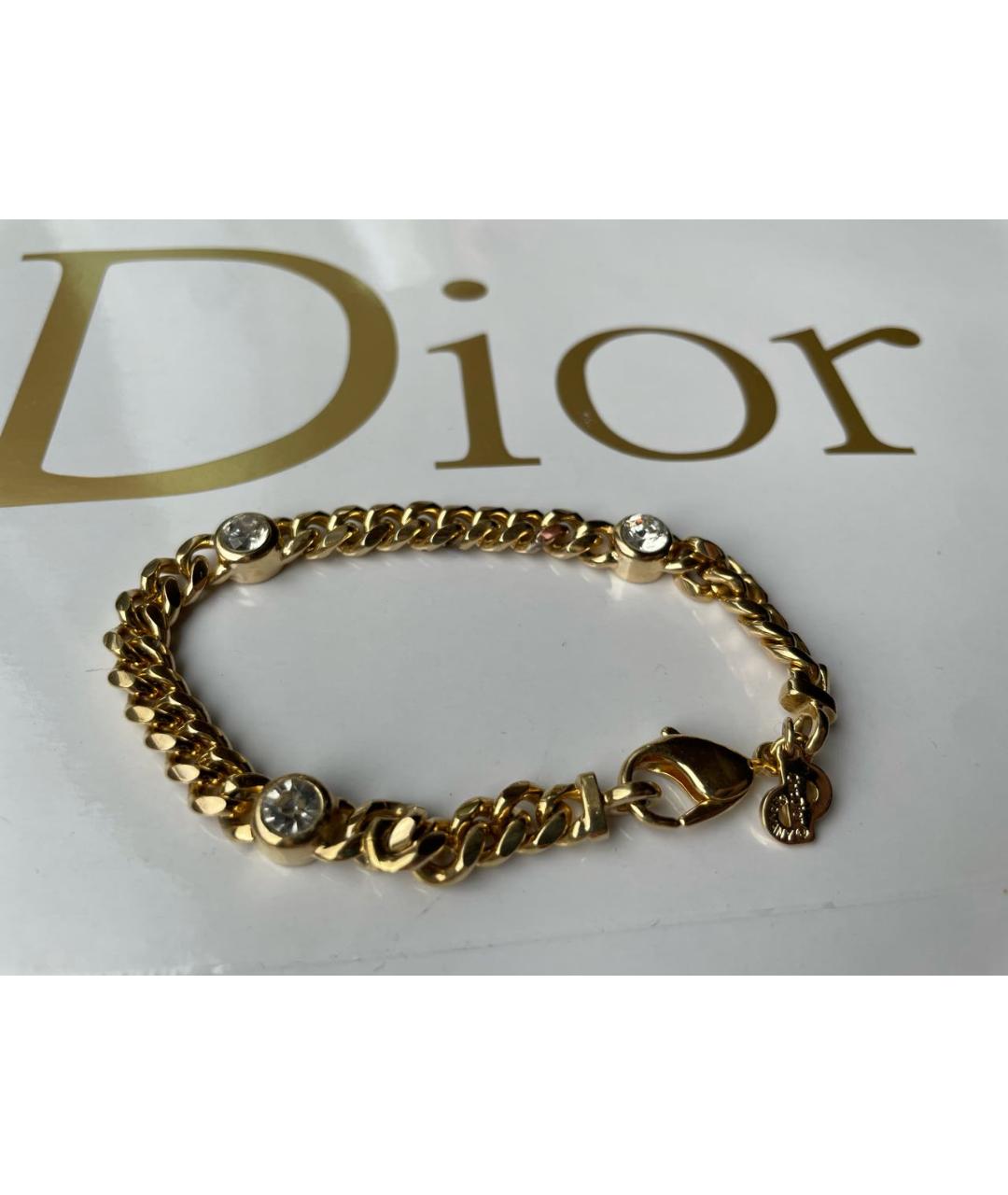 CHRISTIAN DIOR PRE-OWNED Золотой браслет, фото 5