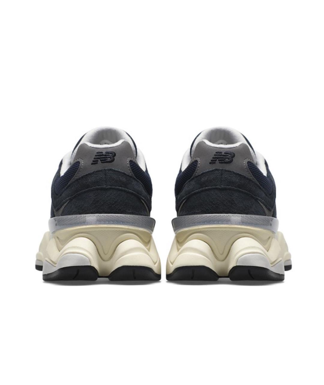 NEW BALANCE Темно-синие замшевые кроссовки, фото 4