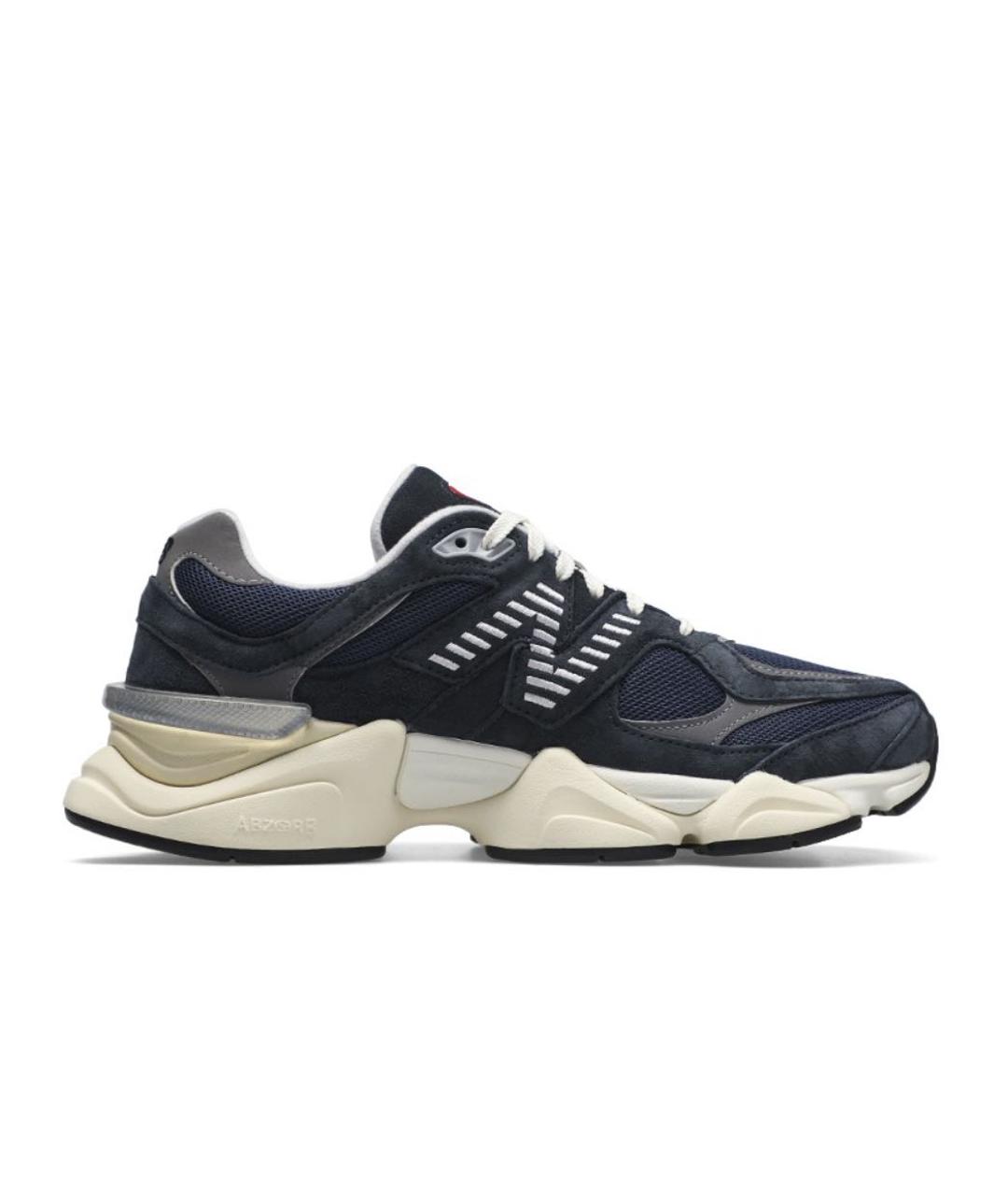 NEW BALANCE Темно-синие замшевые кроссовки, фото 2