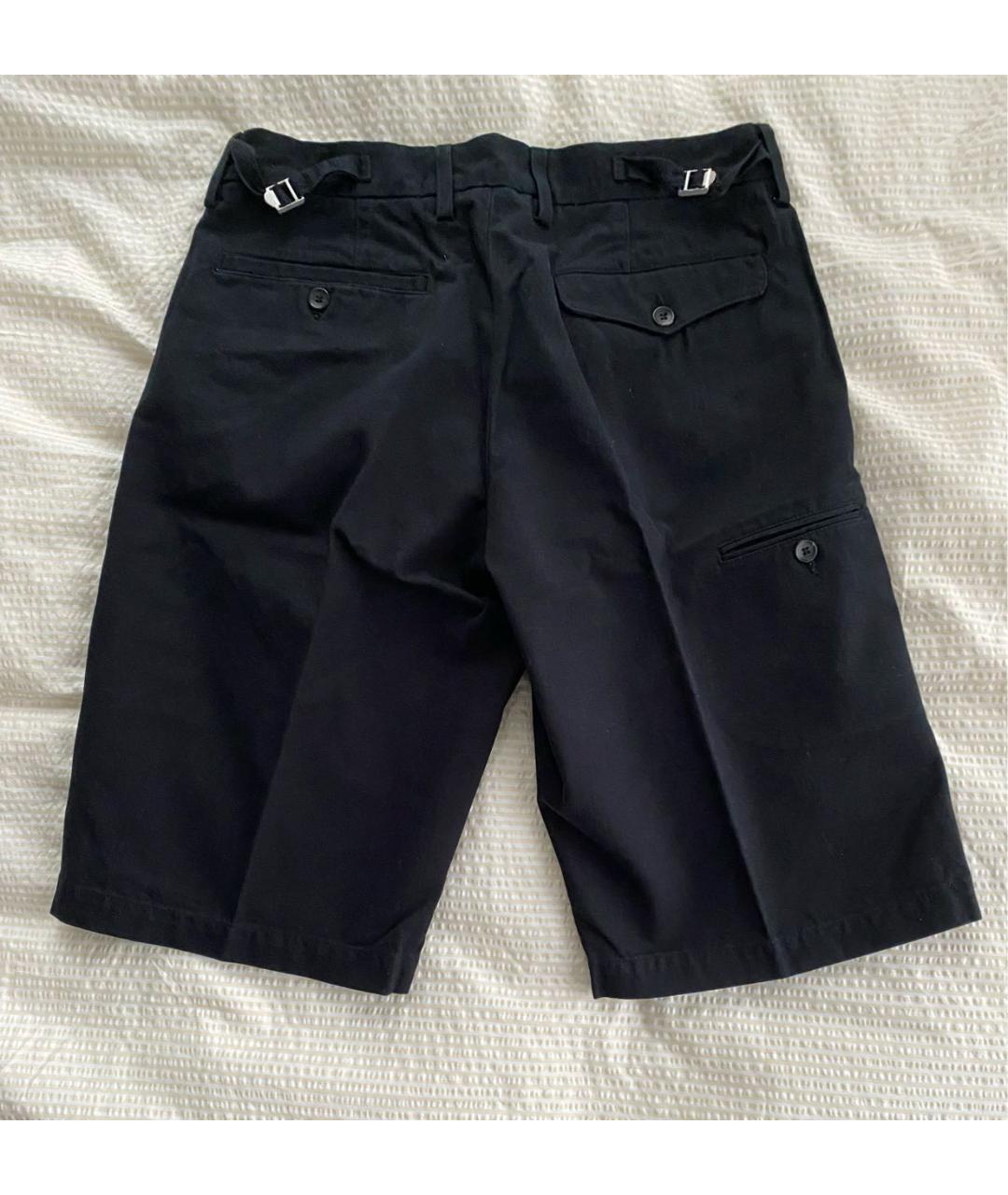 DEPARTMENT 5 Черные хлопковые шорты, фото 4