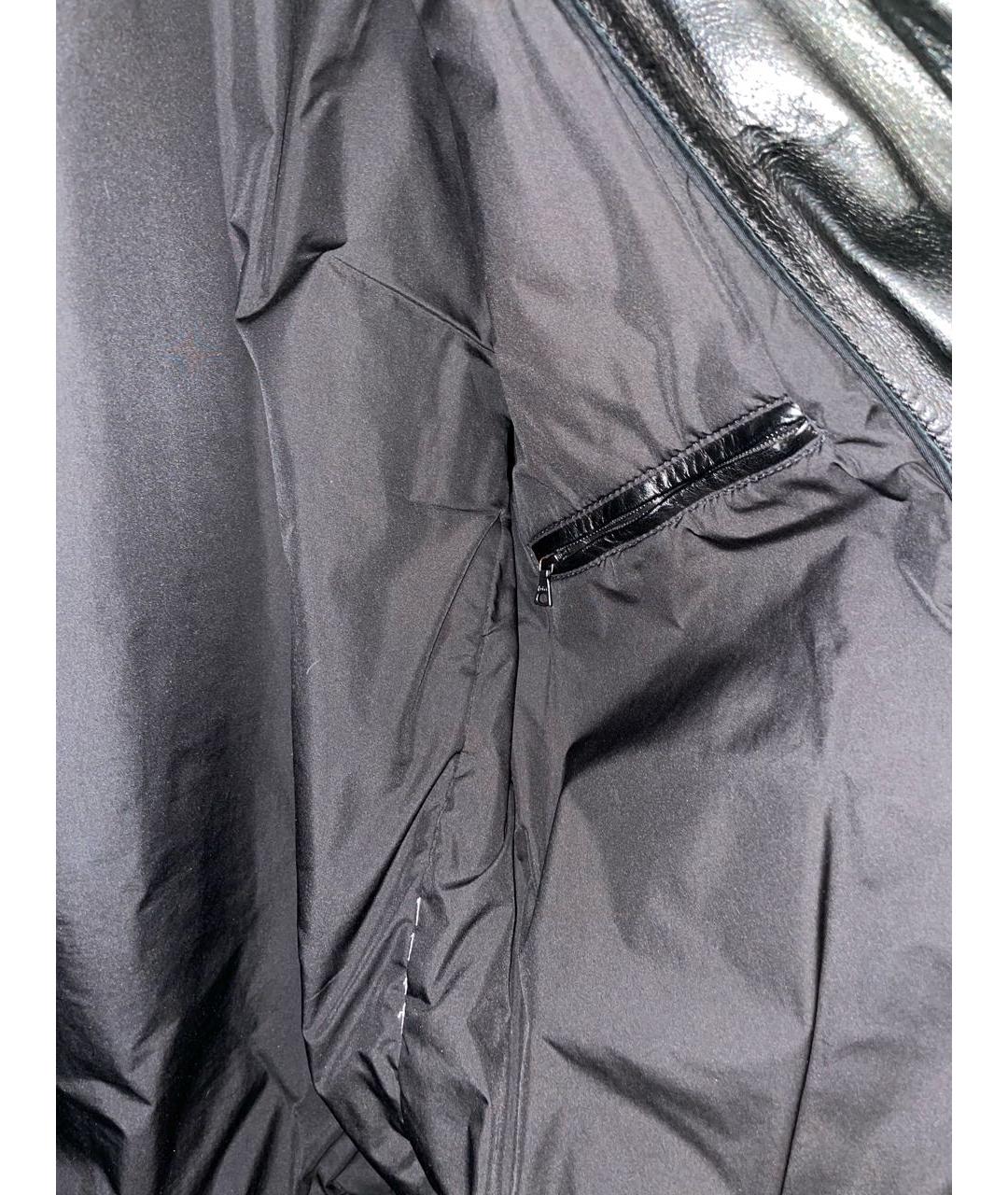 RUFFO Черная кожаная куртка, фото 6