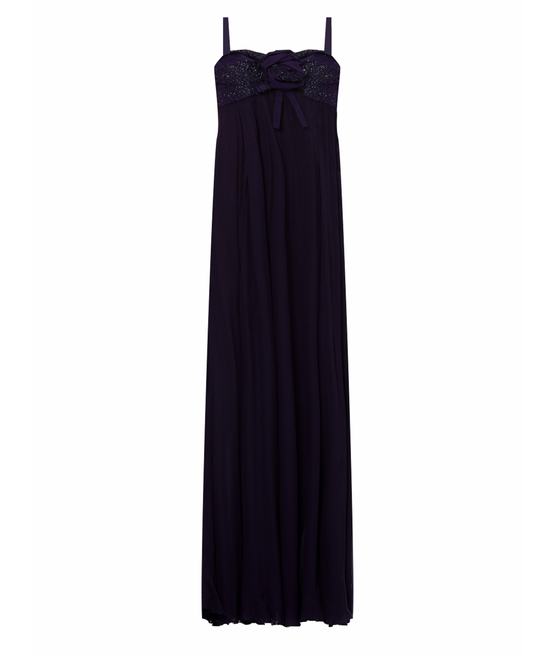 CHRISTIAN DIOR PRE-OWNED Фиолетовое шелковое вечернее платье, фото 1