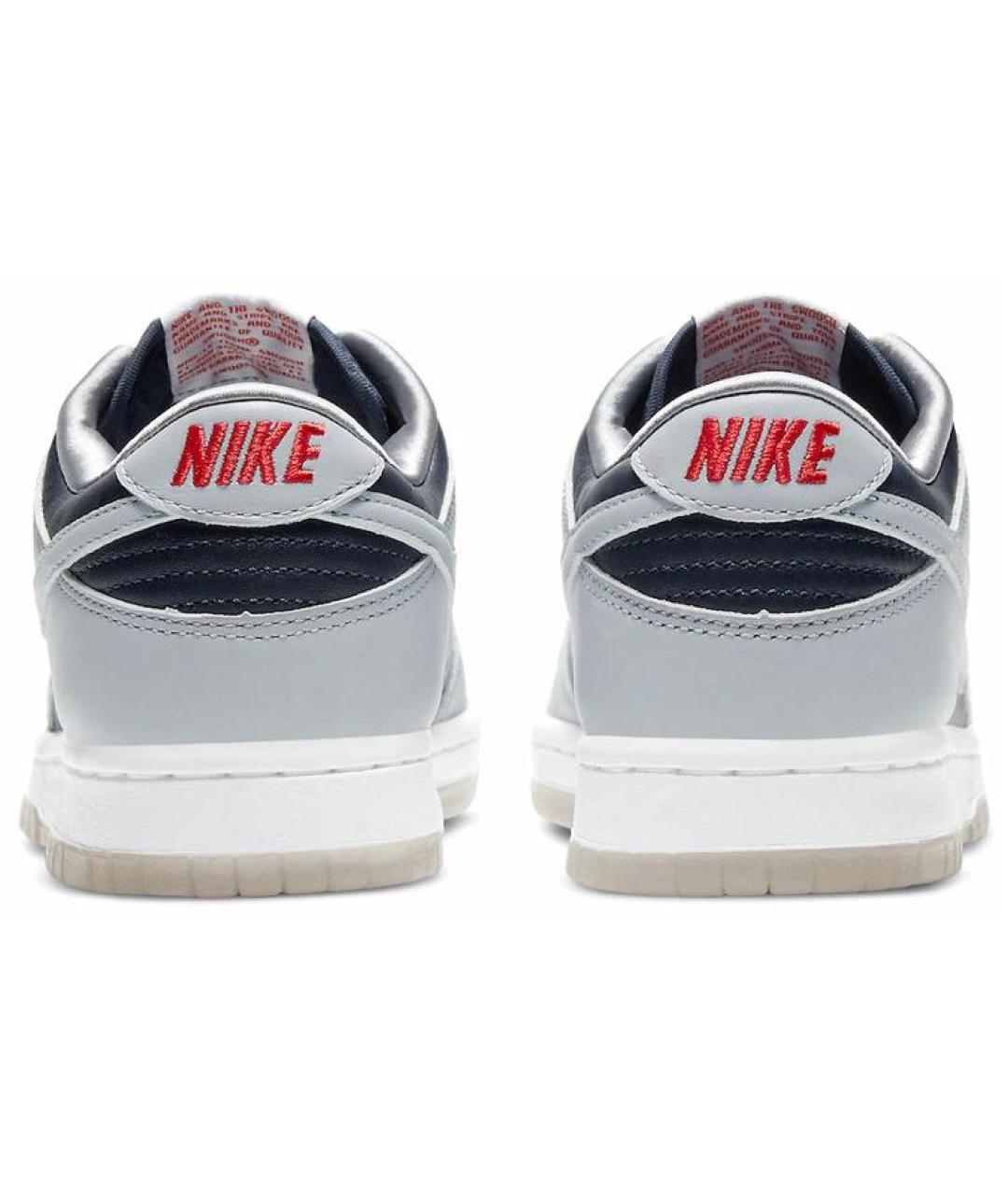 NIKE Серые кожаные кроссовки, фото 4