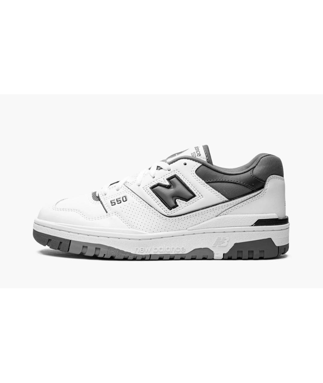 NEW BALANCE Белые кожаные кроссовки, фото 9