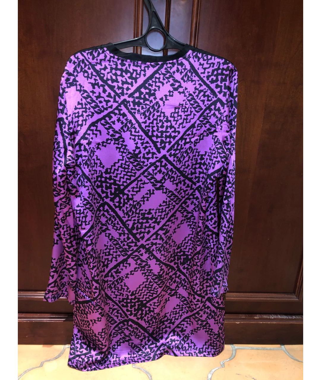 YVES SAINT LAURENT VINTAGE Фиолетовое шелковое вечернее платье, фото 2