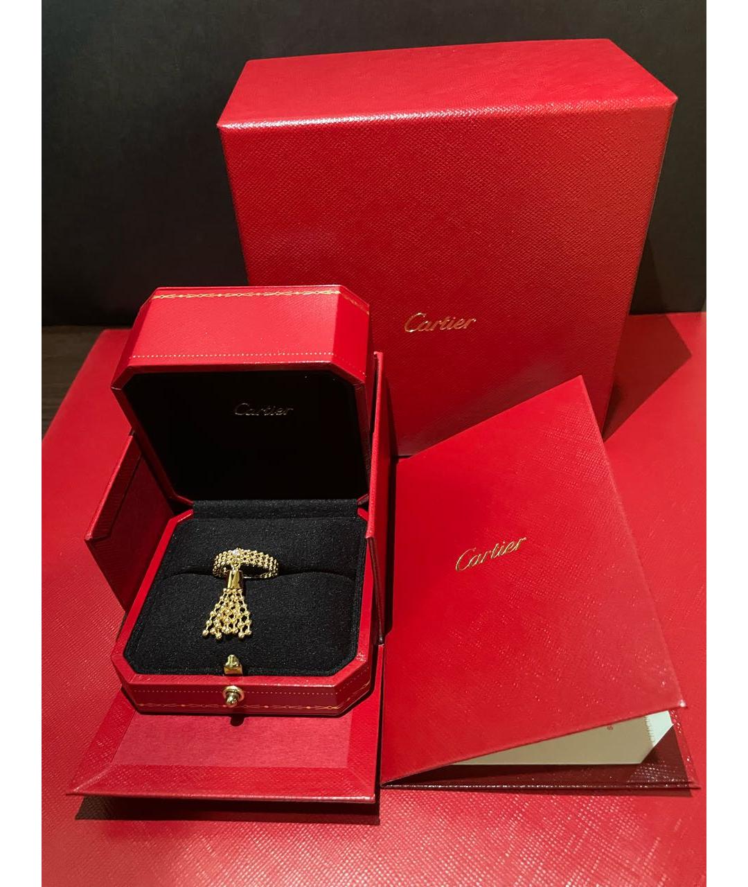CARTIER Золотое кольцо из желтого золота, фото 3