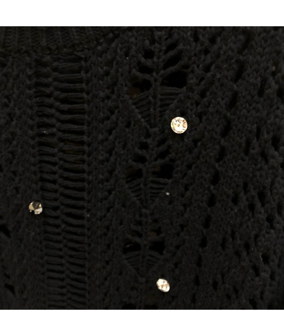 PHILIPP PLEIN Черный хлопковый джемпер / свитер, фото 4