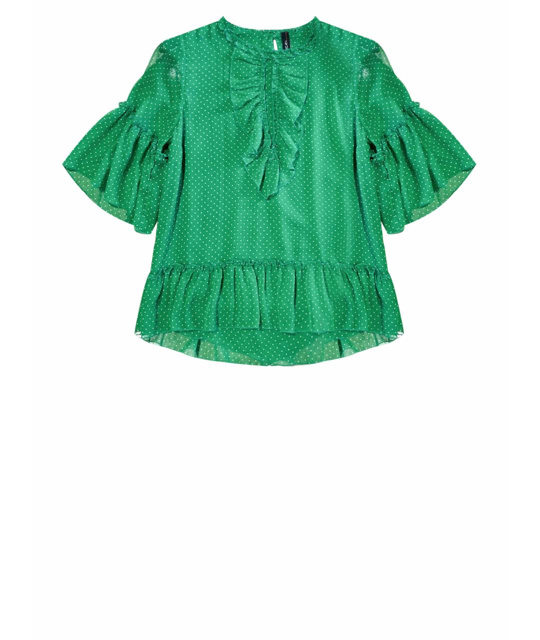 MARC CAIN Зеленая полиэстеровая блузы, фото 1
