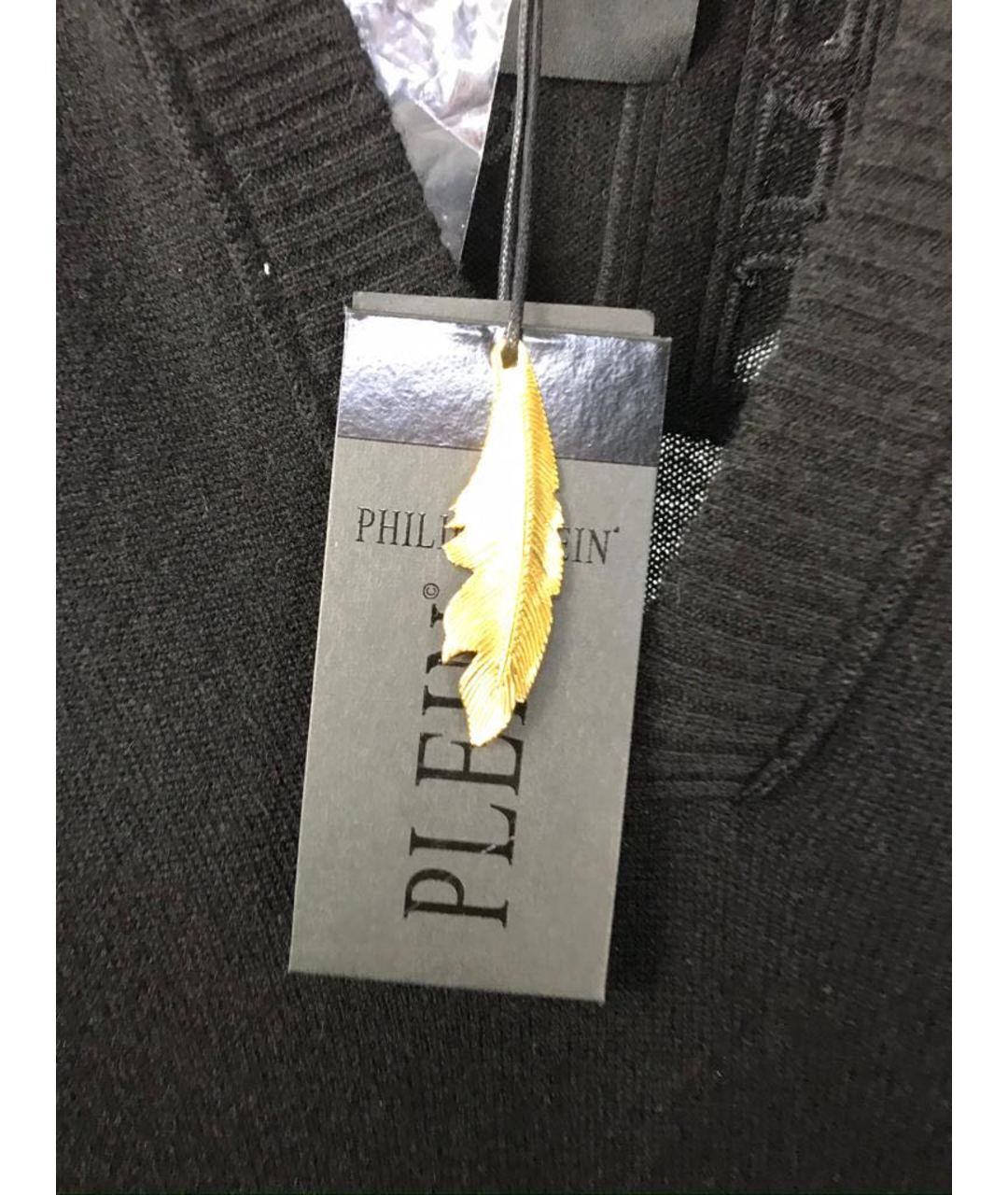 PHILIPP PLEIN Черный джемпер / свитер, фото 6