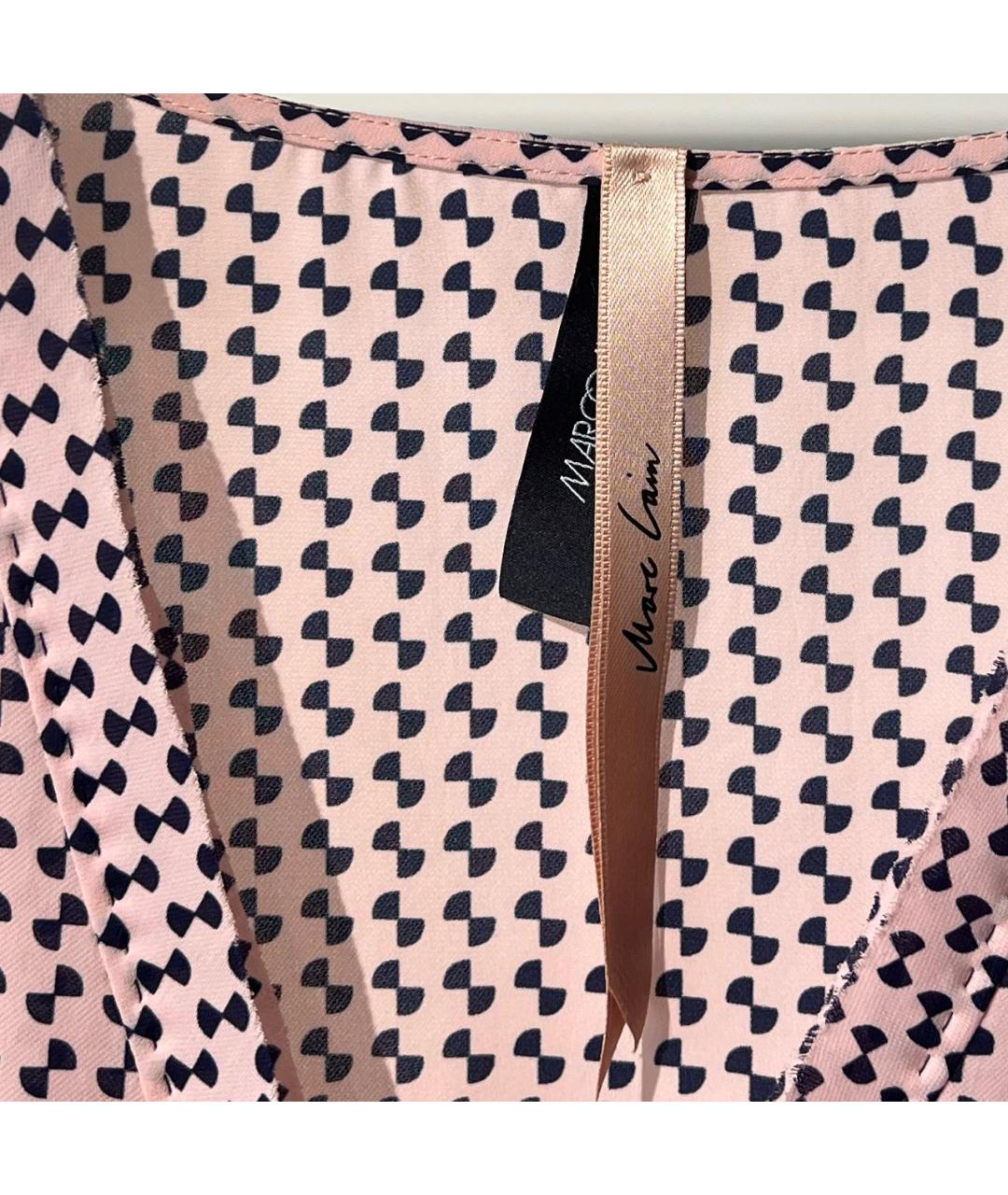 MARC CAIN Розовая полиэстеровая блузы, фото 5