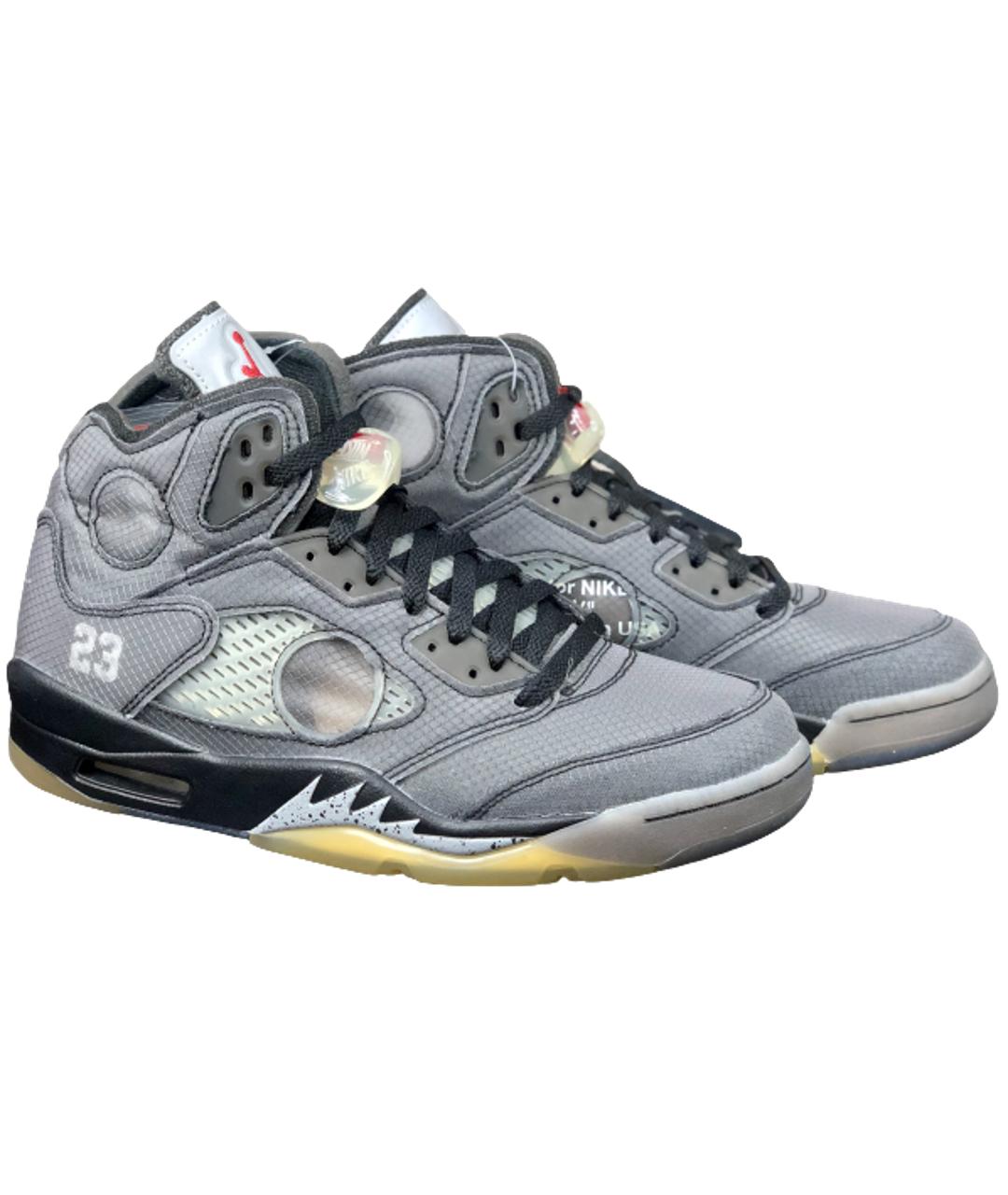 JORDAN Черные высокие кроссовки / кеды, фото 7