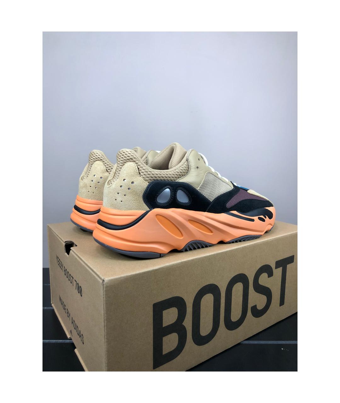 ADIDAS YEEZY Мульти замшевые низкие кроссовки / кеды, фото 5