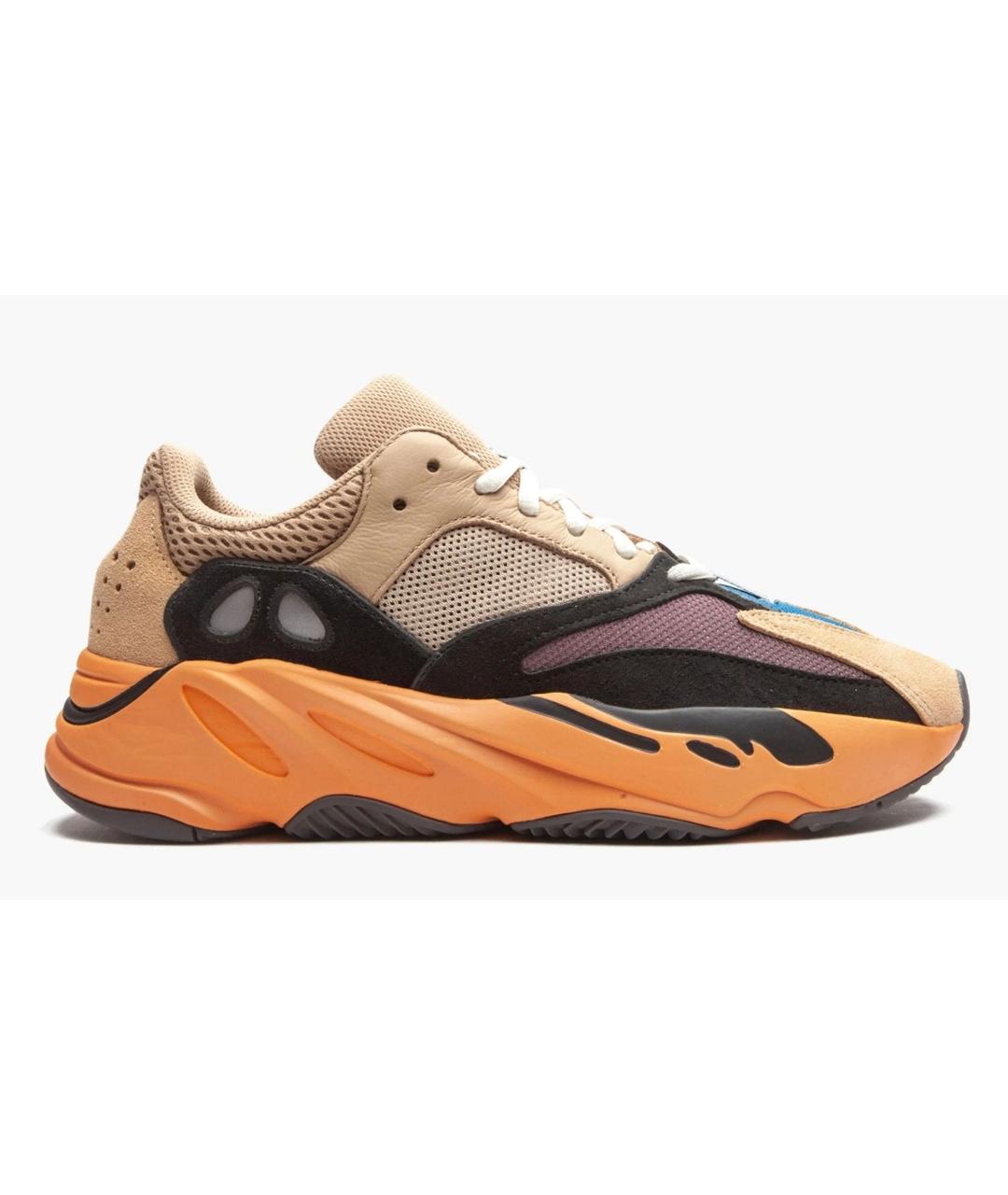 ADIDAS YEEZY Мульти замшевые кроссовки, фото 7