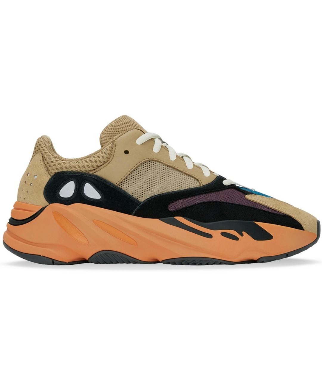 ADIDAS YEEZY Мульти замшевые кроссовки, фото 8