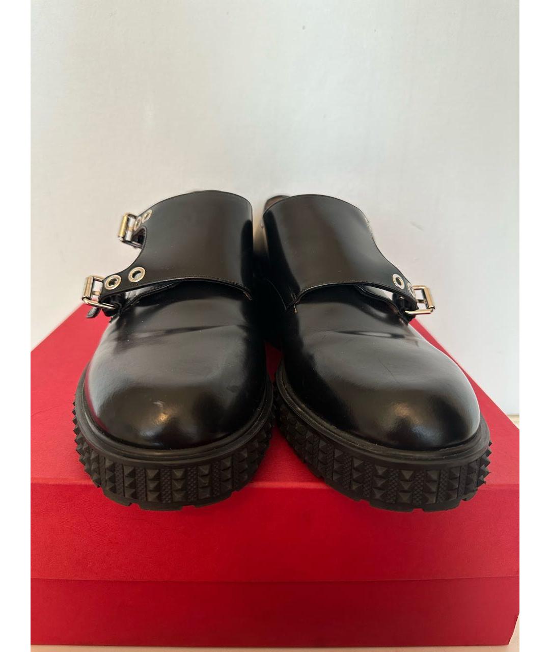 VALENTINO Черные ботинки из лакированной кожи, фото 2