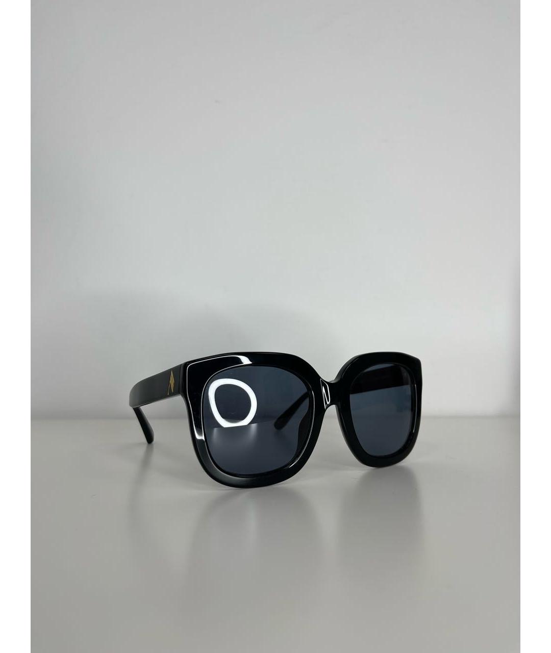 THE ATTICO Черные пластиковые солнцезащитные очки, фото 9