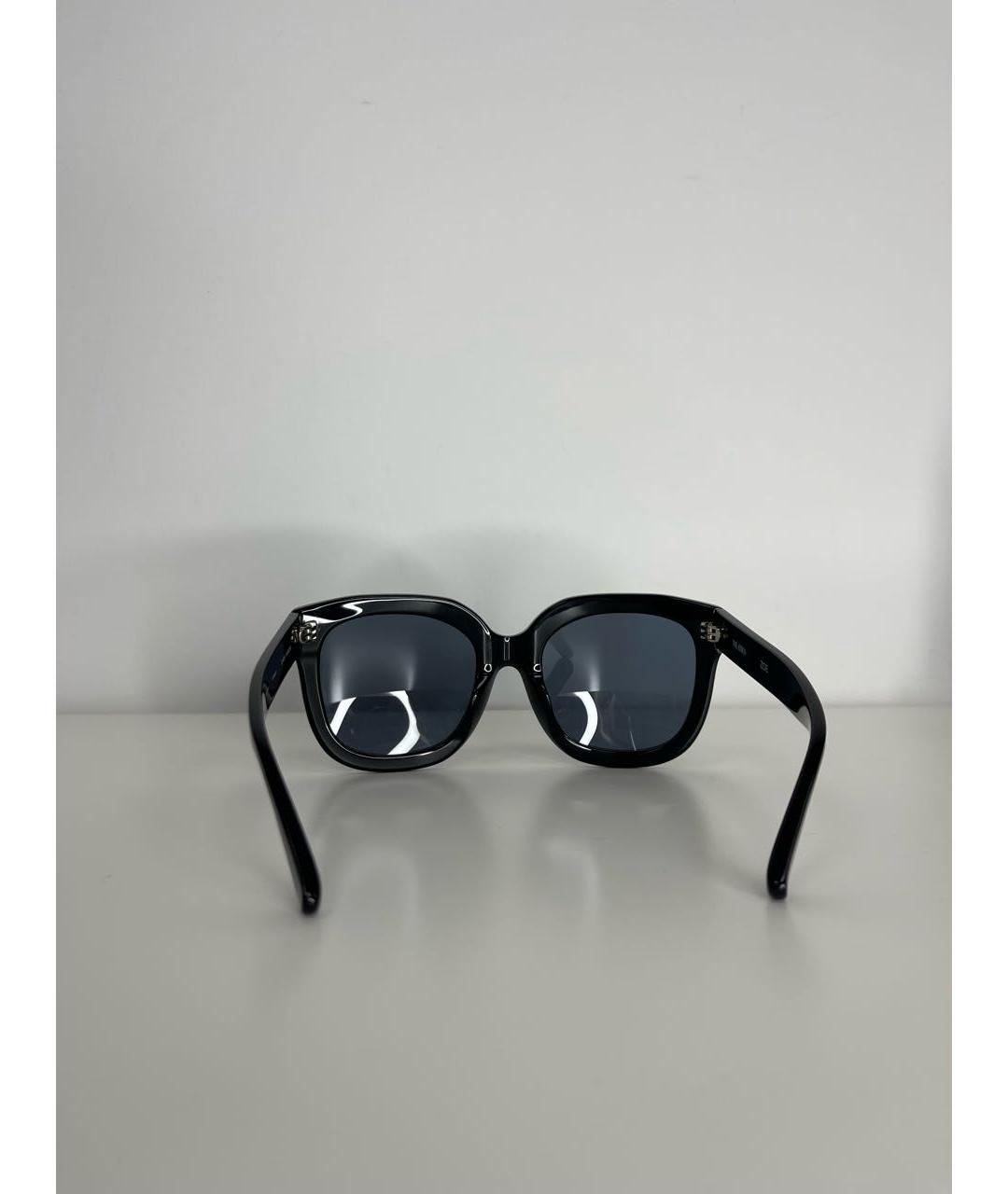THE ATTICO Черные пластиковые солнцезащитные очки, фото 3