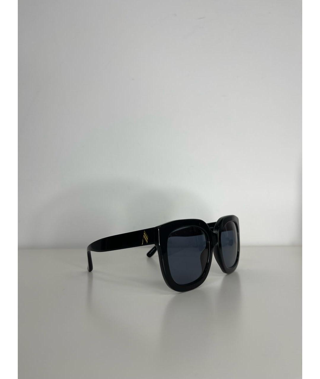THE ATTICO Черные пластиковые солнцезащитные очки, фото 8