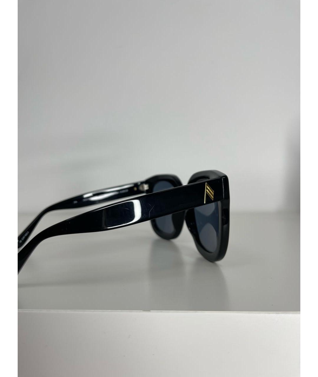 THE ATTICO Черные пластиковые солнцезащитные очки, фото 7