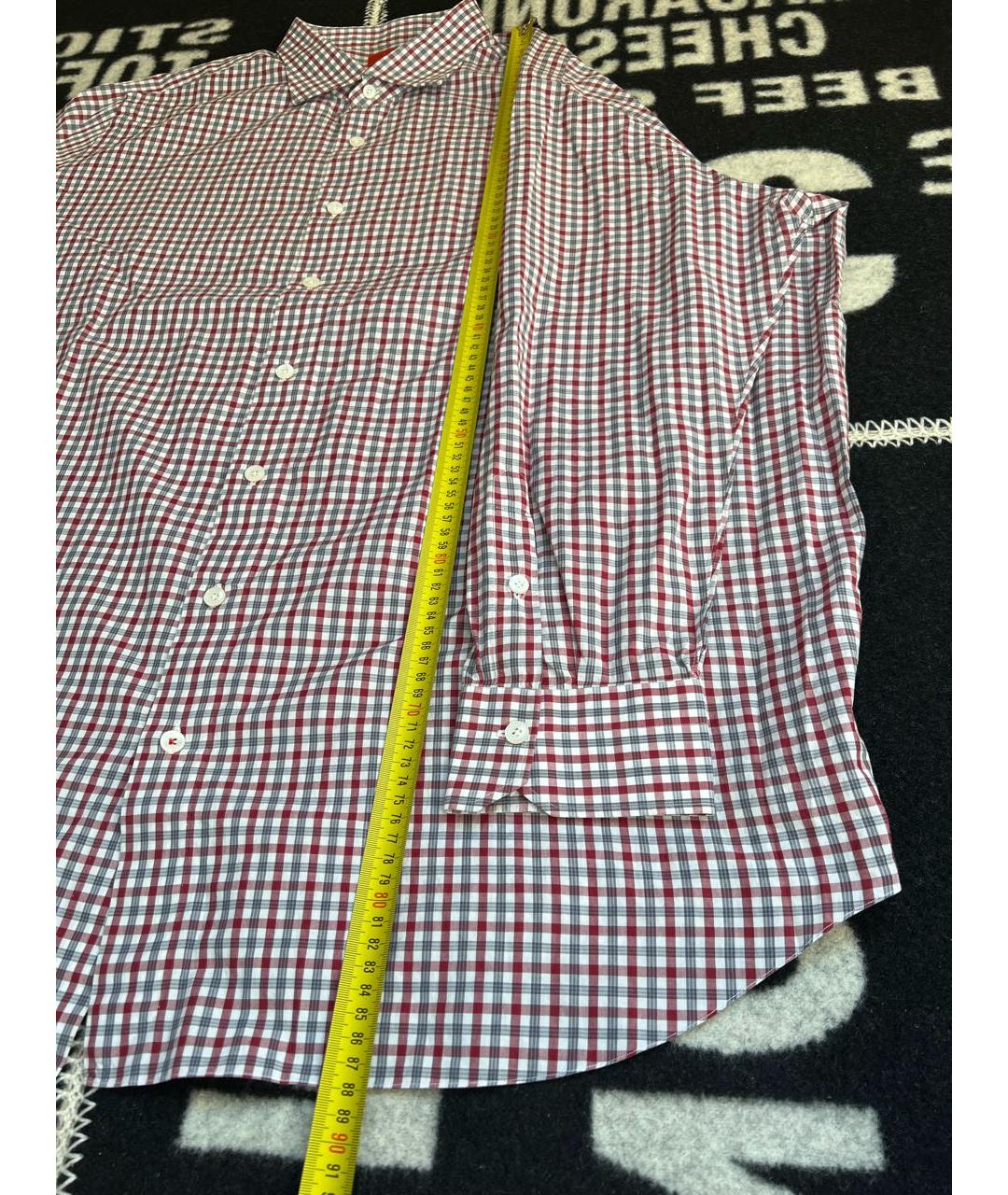 ISAIA Мульти хлопковая кэжуал рубашка, фото 8