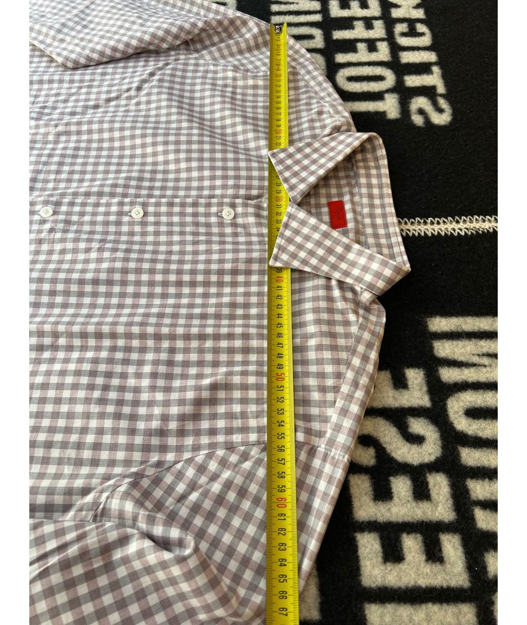 ISAIA Мульти хлопковая кэжуал рубашка, фото 6