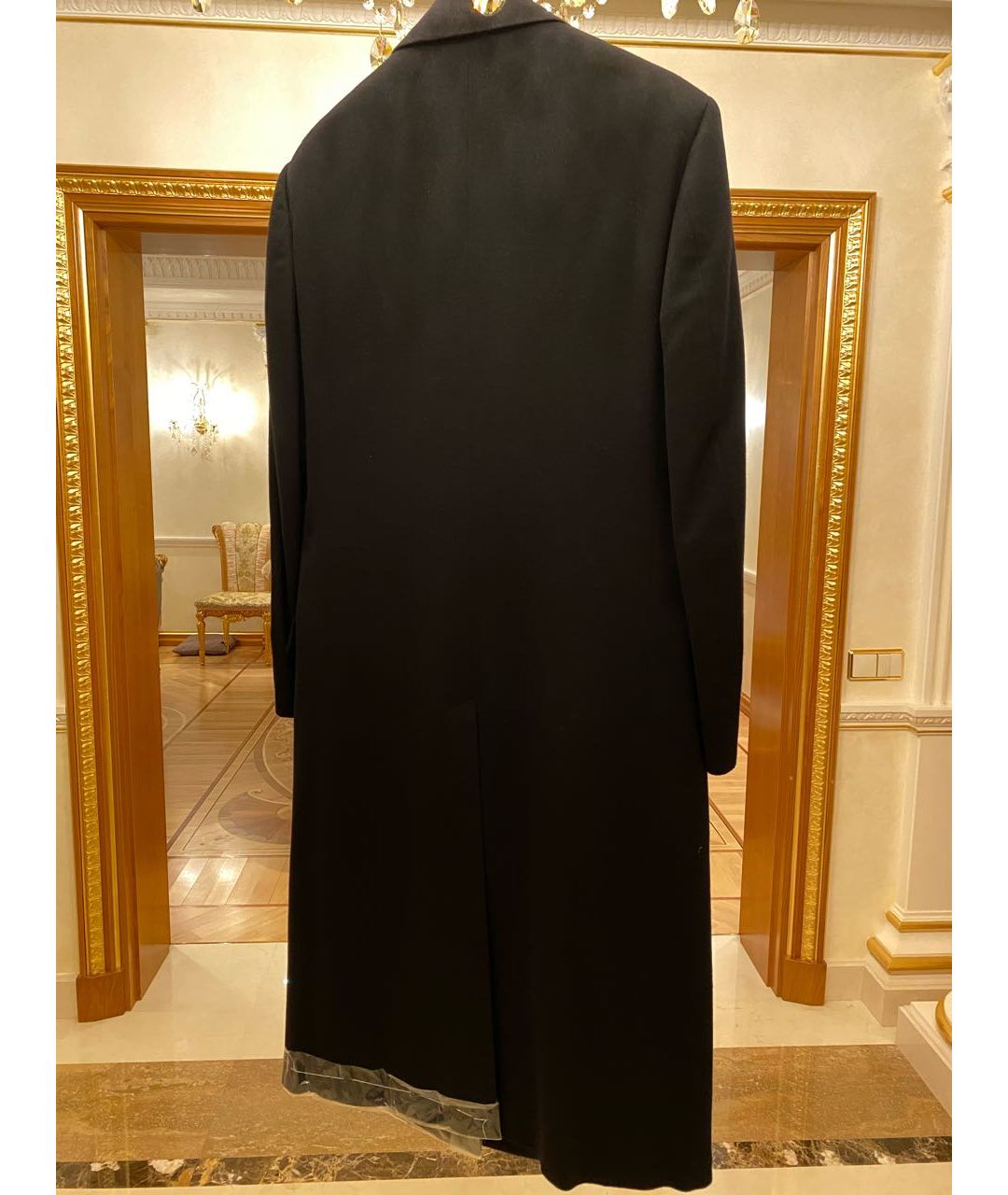 ERMENEGILDO ZEGNA Черное кашемировое пальто, фото 2