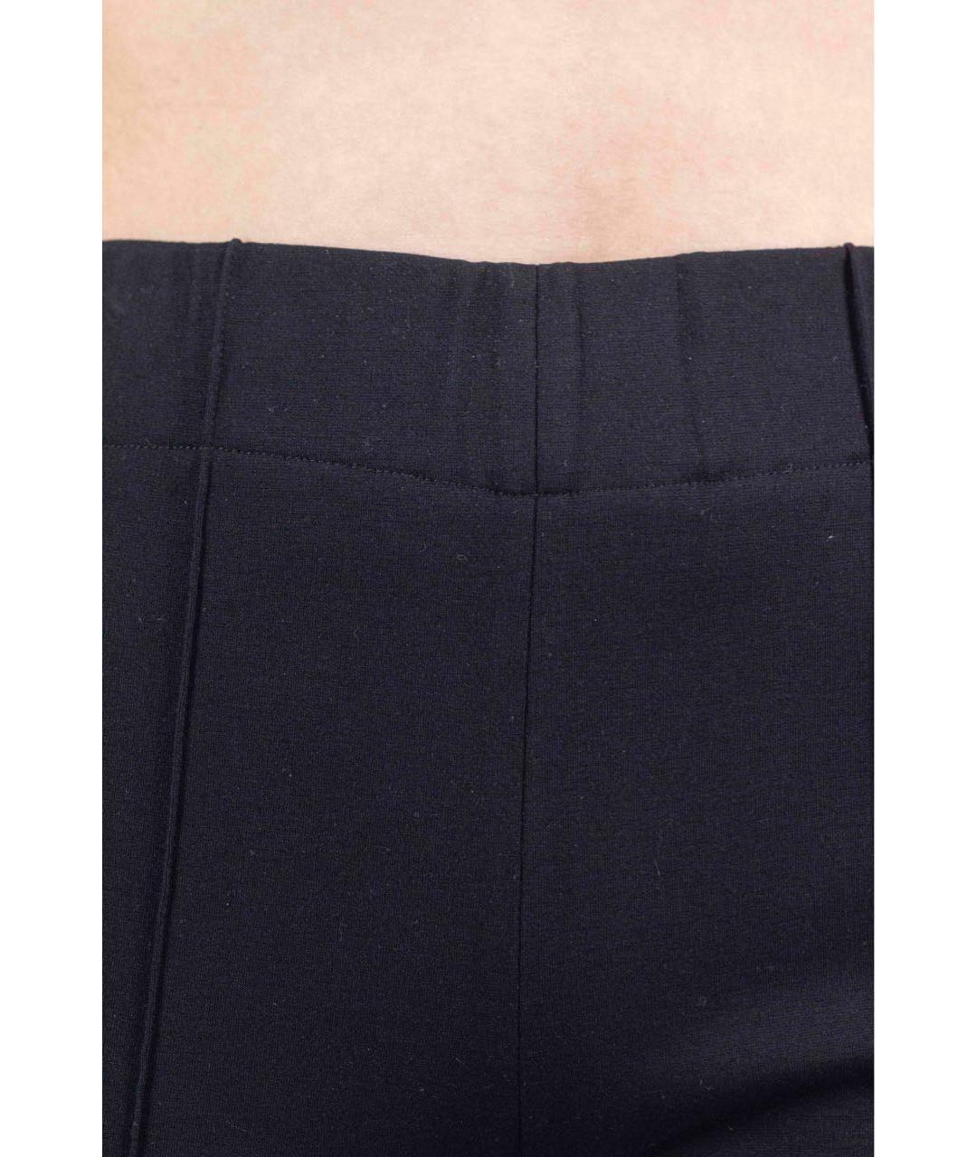 ERMANNO ERMANNO Черные вискозные брюки узкие, фото 4