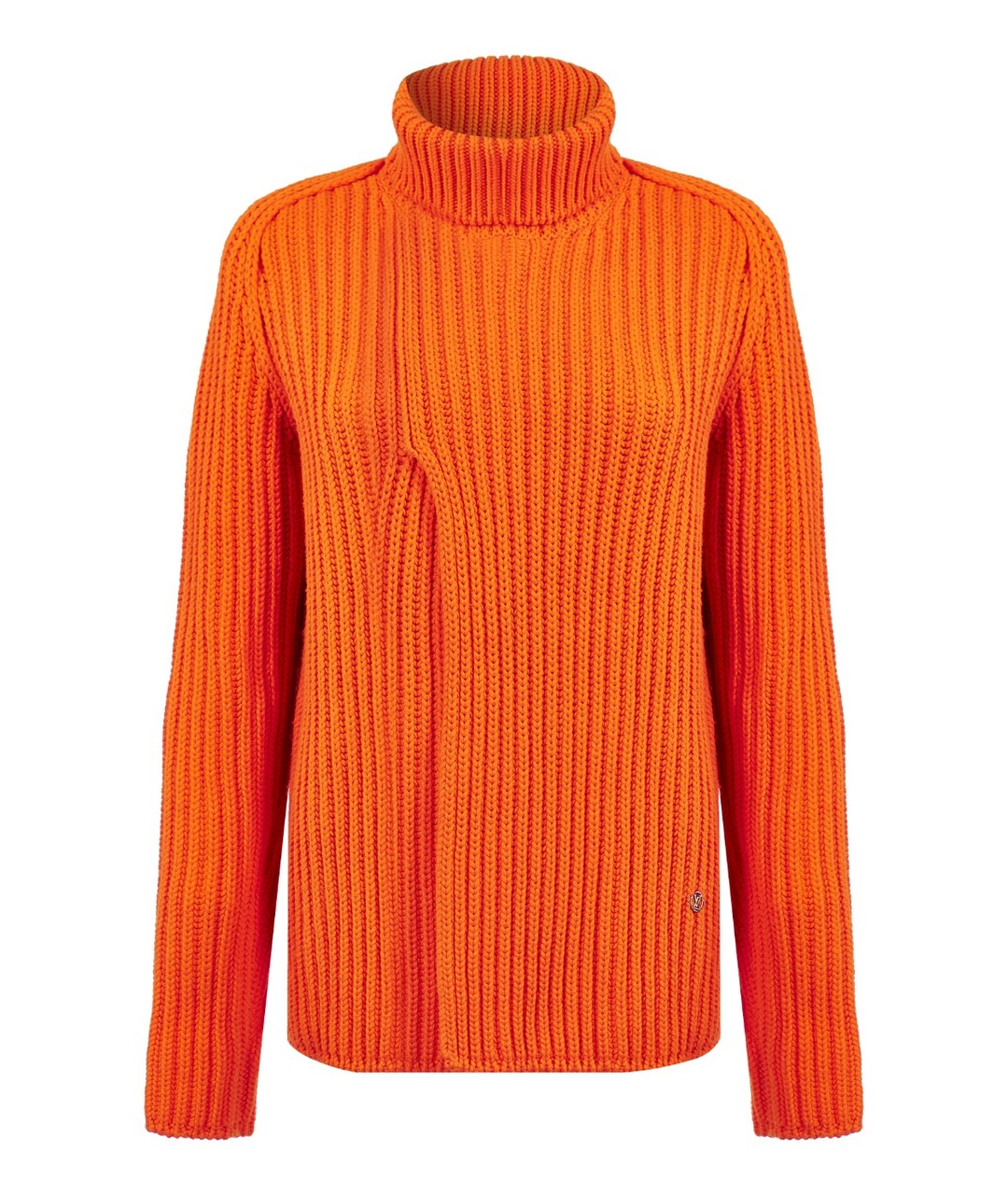 LOUIS VUITTON PRE-OWNED Оранжевый кашемировый джемпер / свитер, фото 1