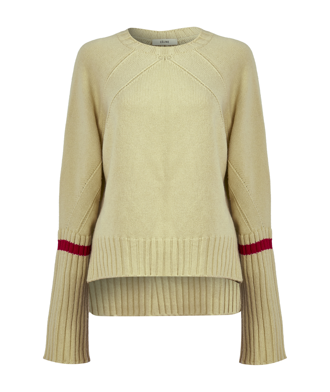 CELINE PRE-OWNED Белый хлопковый джемпер / свитер, фото 1