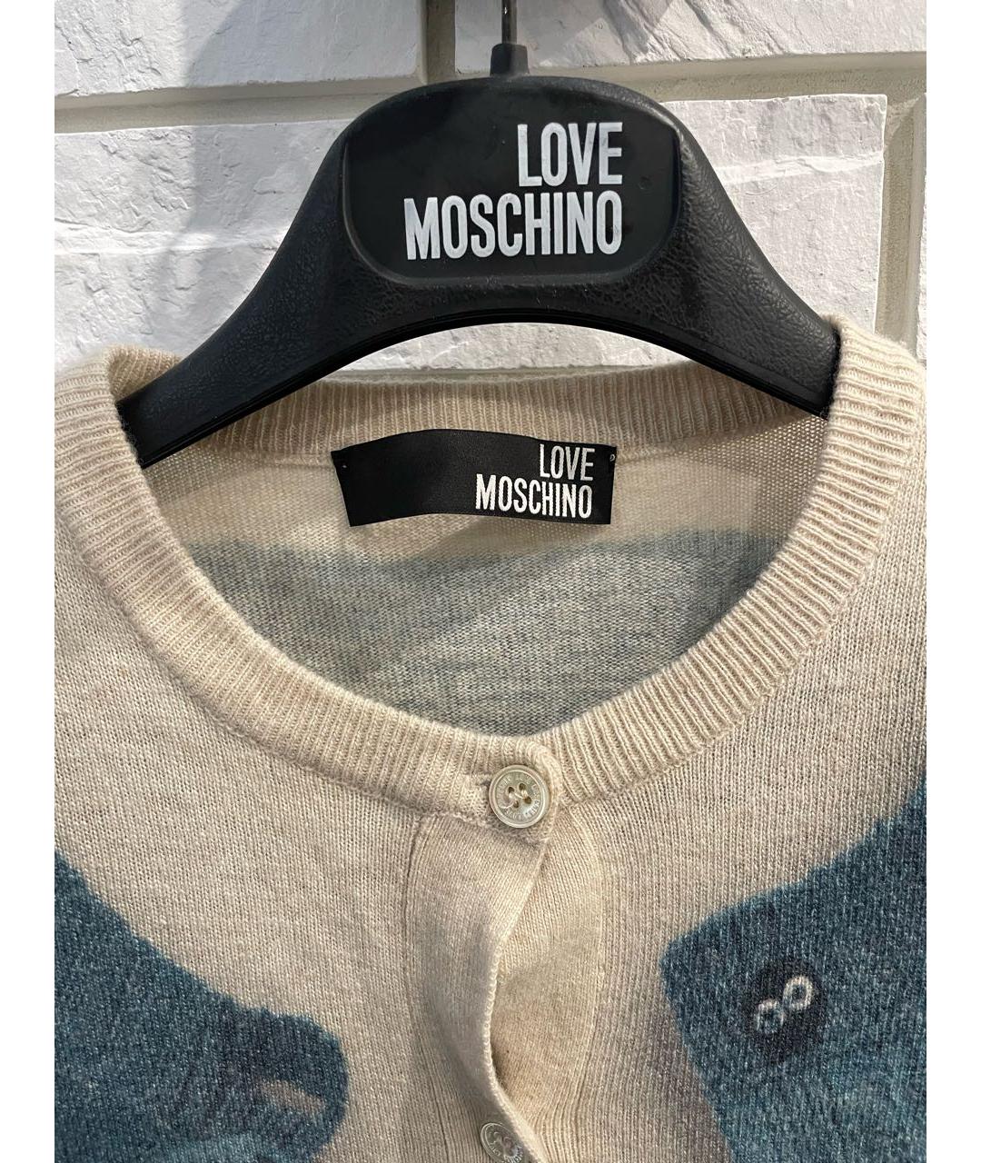 LOVE MOSCHINO Мульти кашемировый джемпер / свитер, фото 2