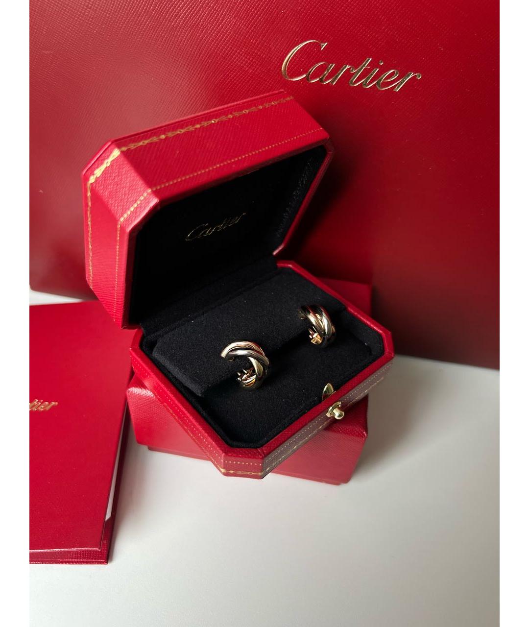 CARTIER Серьги из желтого золота, фото 5