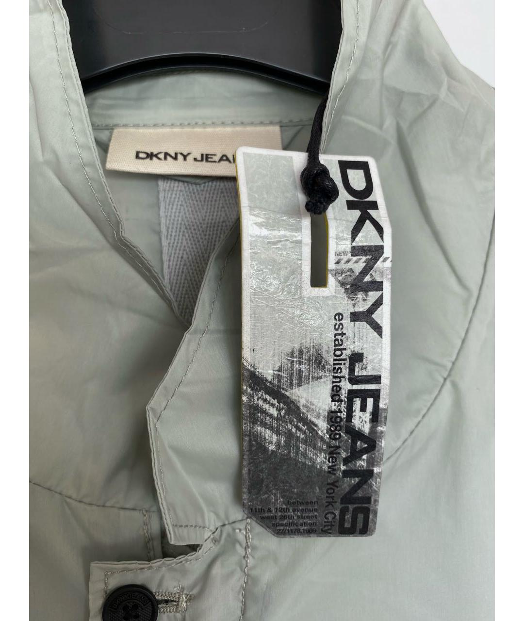 DKNY Серая полиамидовая куртка, фото 3