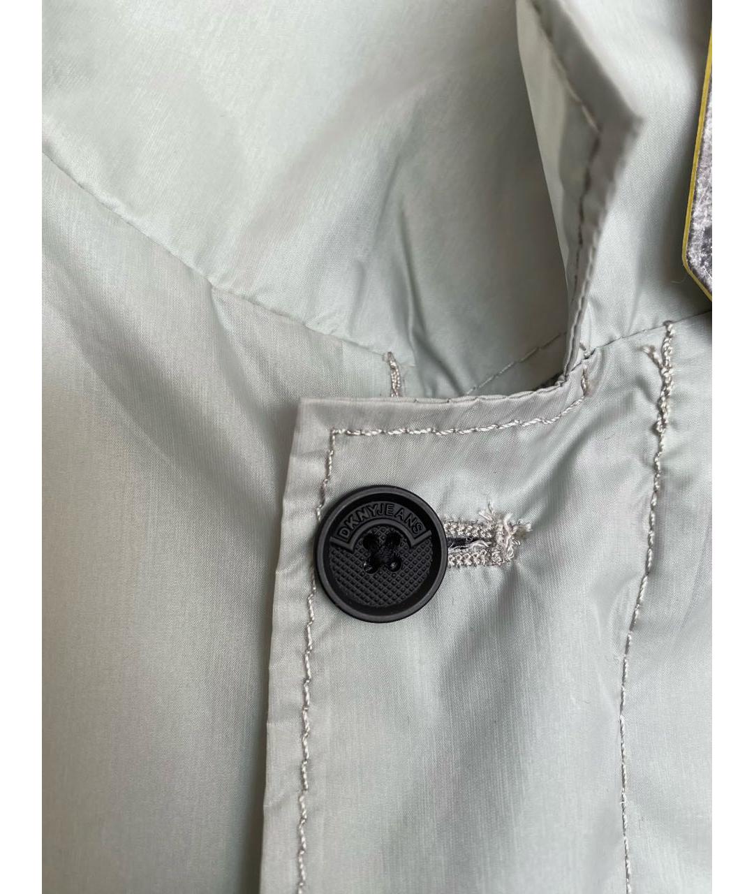 DKNY Серая полиамидовая куртка, фото 8