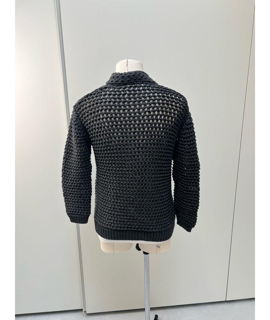 BRUNELLO CUCINELLI Антрацитовый кардиган, фото 2