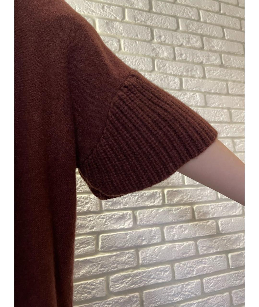 HERMES PRE-OWNED Бордовый шерстяной джемпер / свитер, фото 5