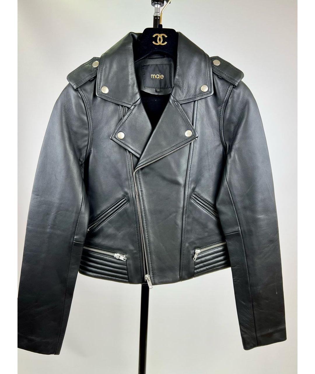 MAJE Черная куртка, фото 5