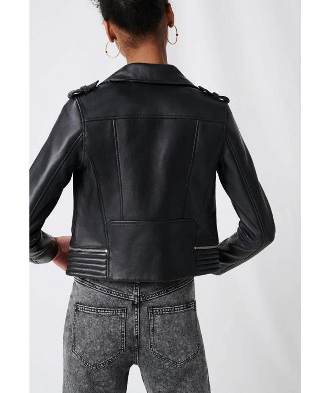 MAJE Черная куртка, фото 2