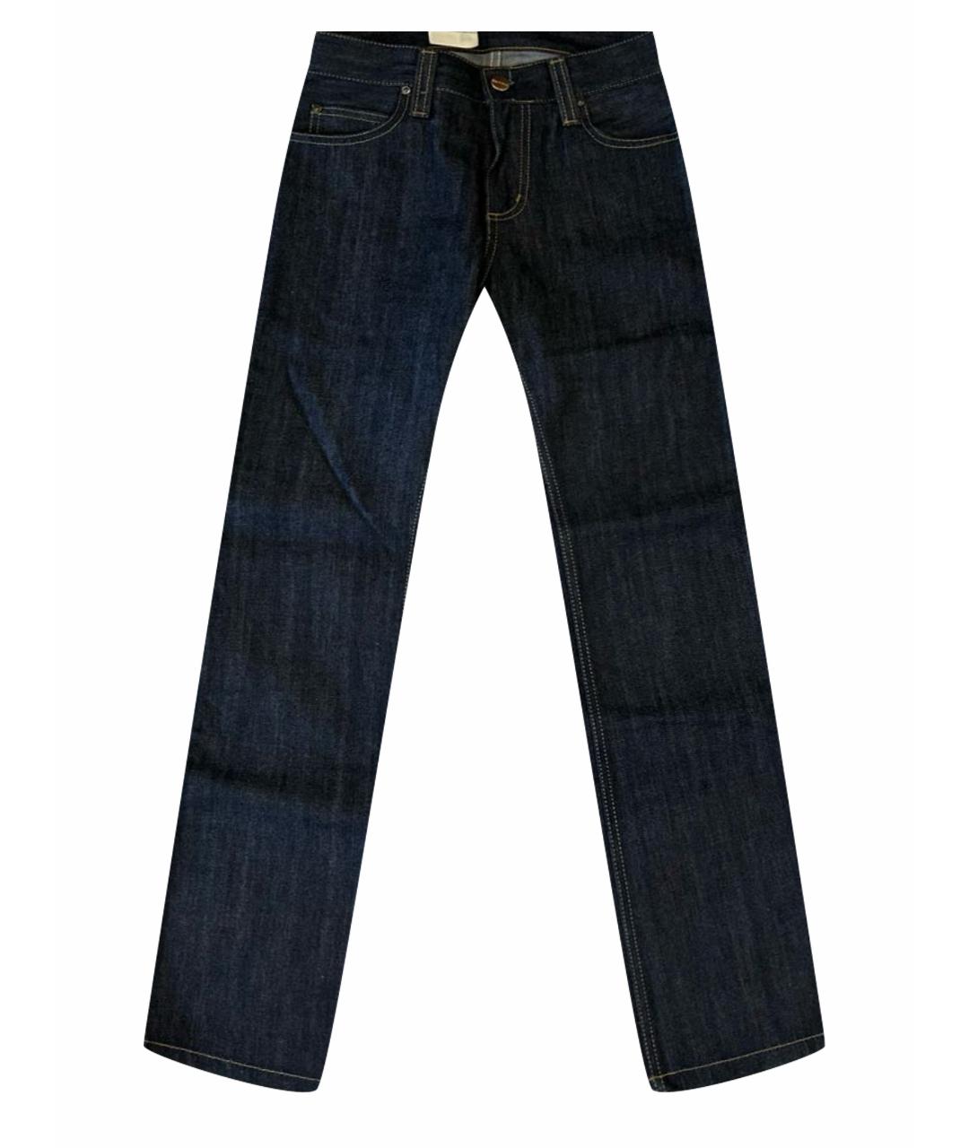 CARHARTT Темно-синие прямые джинсы, фото 1