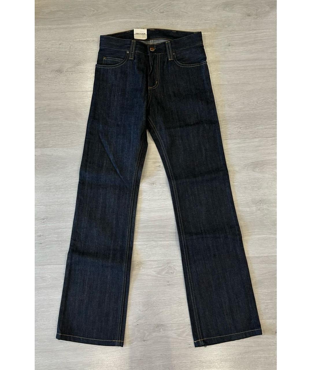 CARHARTT Темно-синие прямые джинсы, фото 9