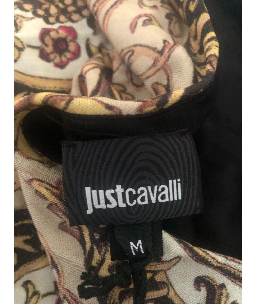 JUST CAVALLI Мульти вискозное повседневное платье, фото 3